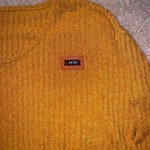 Yellow Crop Top
